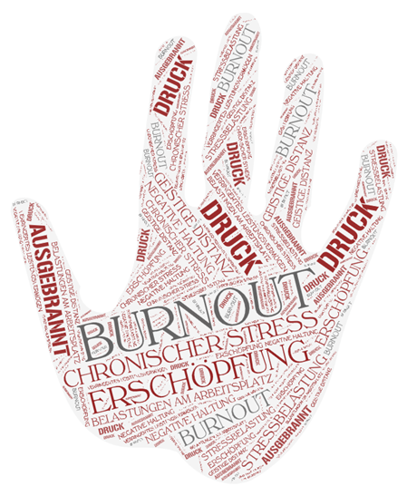 Hilfe bei Burnout: Hand als Symbol für Unterstützung, Selbsthilfe, Reflexion und Lebensstiländerung in der Psychotherapie.
